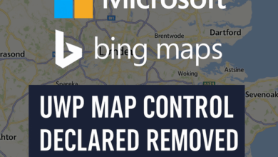 مايكروسوفت تتخلى رسميًا عن UWP Map Control في ويندوز