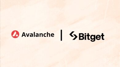شعار Bitget و Avalanche معاً يرمزان للشراكة، نمو Web3 في الهند وشراكة Bitget و Avalanche