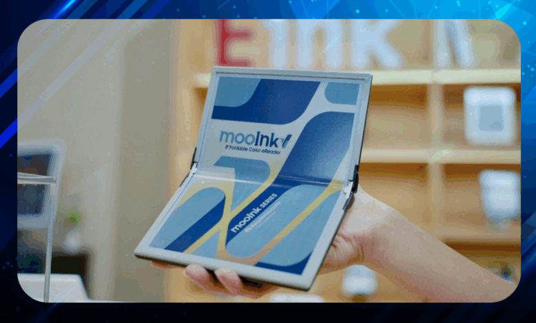 Mooink V: أول قارئ إلكتروني قابل للطي بشاشة ملونة ثورة جديدة في عالم القراءة الرقمية! 1 قارئ إلكتروني قابل للطي