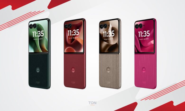 هواتف Razr القابلة للطي